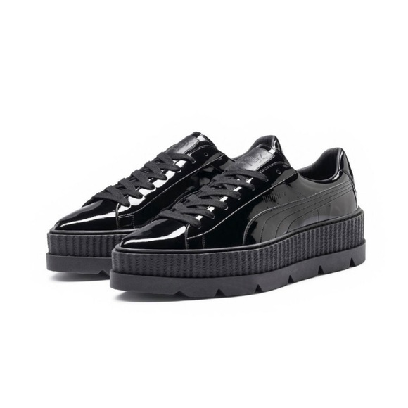 Puma x FENTY Shoes - Stylish Women's Black Platform Sneakers
